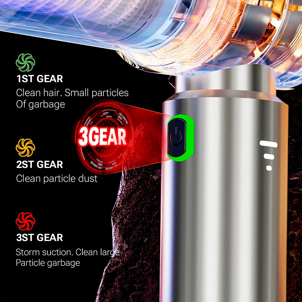 Mini Wireless Vacuum – Portable vacuum for cars and small spaces