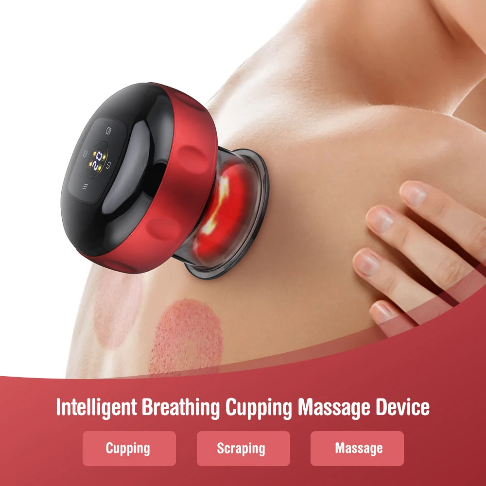 Electric Vacuum Cupping Massager – Vacuum cupping for anti-cellulite