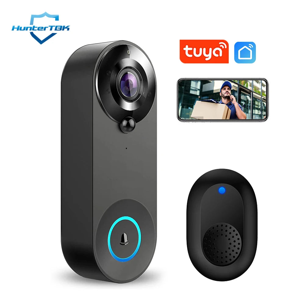 1080P WiFi Smart Video Doorbell – Smart video doorbell with motion detection