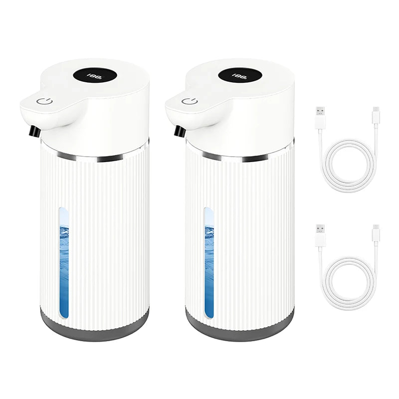 420ML Automatic Foaming Soap Dispenser – Automatic soap dispenser, USB rechargeable