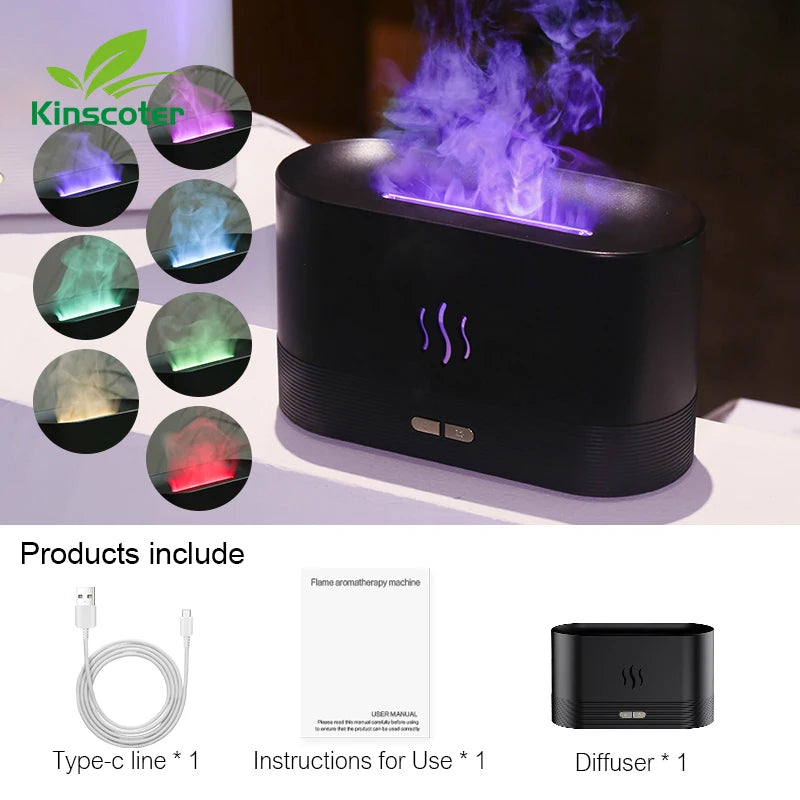Kinscoter Aroma Diffuser – Aroma diffuser with LED lights