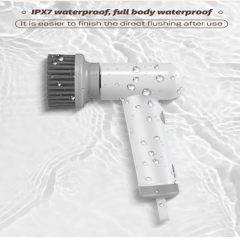 Wireless Electric Cleaning Brush – Kitchen, Bathroom & Tile