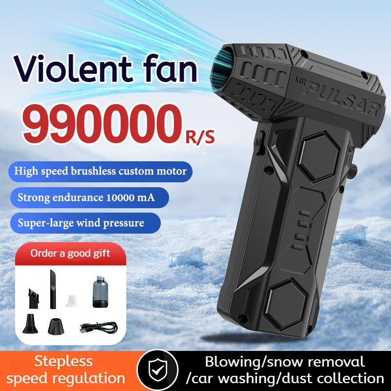 X11 Jet Blower – Portable fan and vacuum with 10,000mAh battery