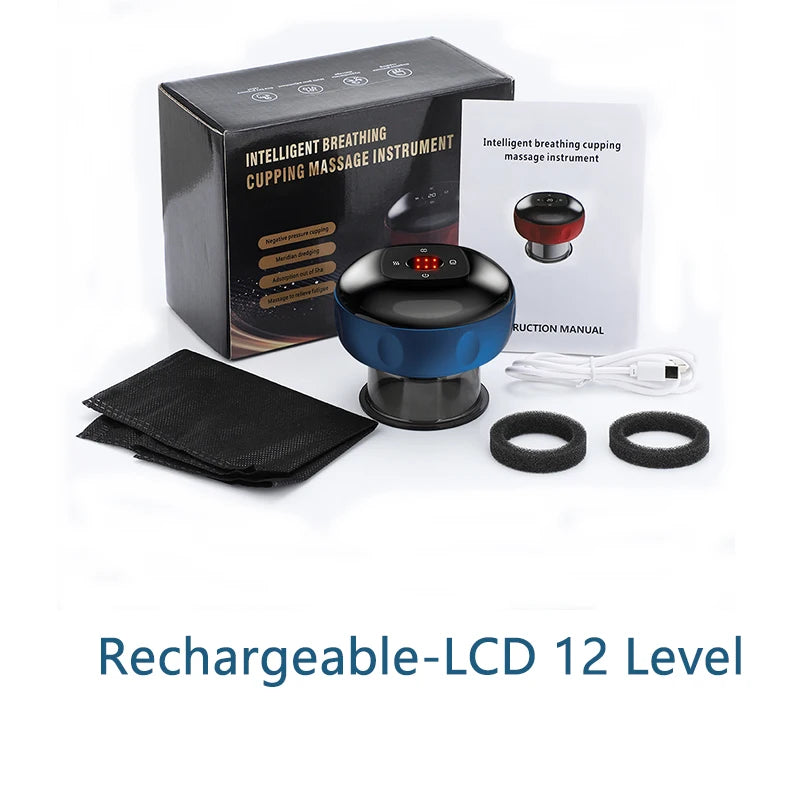 Electric Vacuum Cupping Massager – Vacuum cupping for anti-cellulite