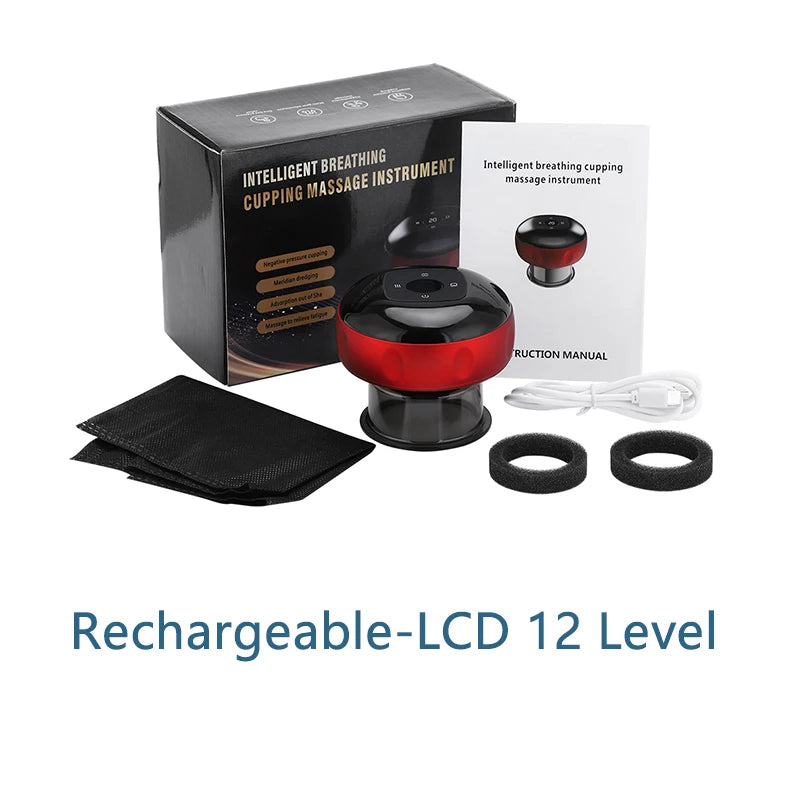 Electric Vacuum Cupping Massager – Vacuum cupping for anti-cellulite