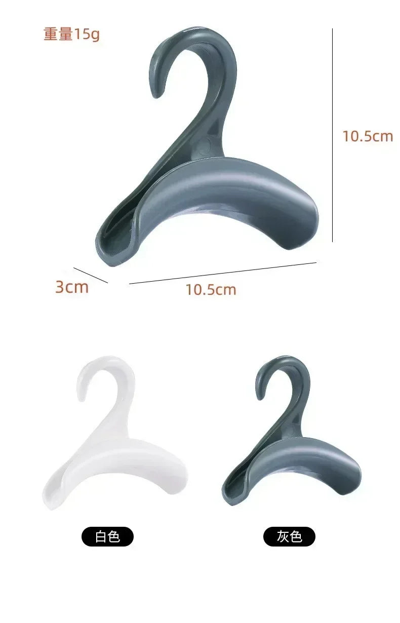 Bag Hooks (5 pcs) – Wall hooks for bags, scarves, or backpacks