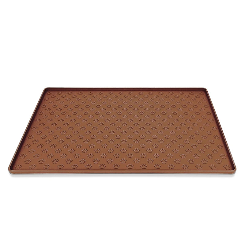 Pet Food Mat Waterproof silicone mat for dog and cat bowls
