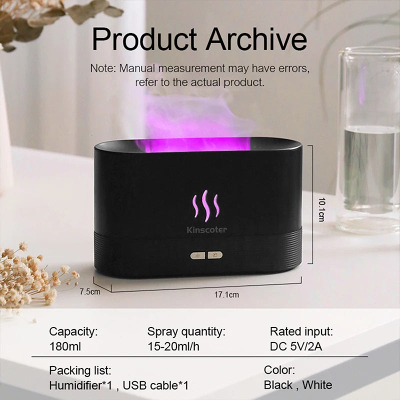 Kinscoter Aroma Diffuser – Aroma diffuser with LED lights