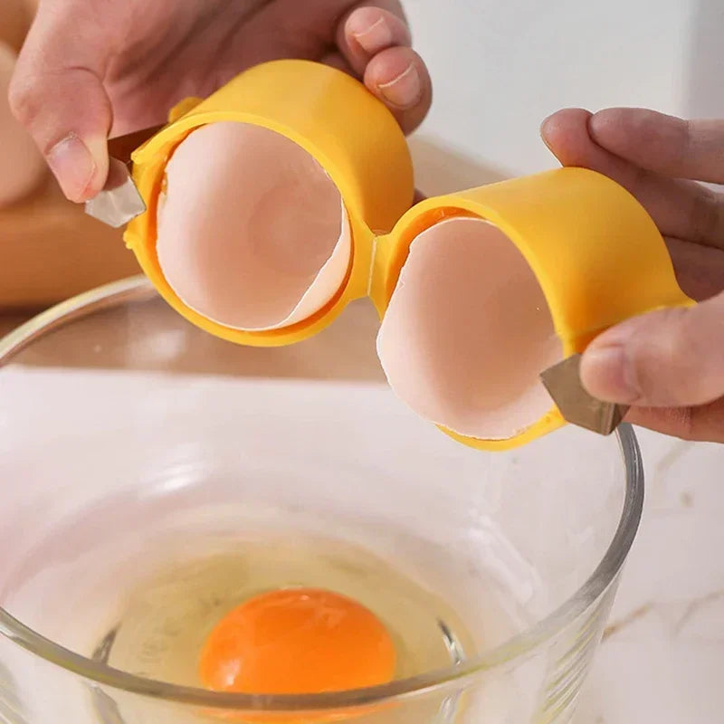 Egg Shell Opener & Separator – Handheld Kitchen Tool (1–3pcs)