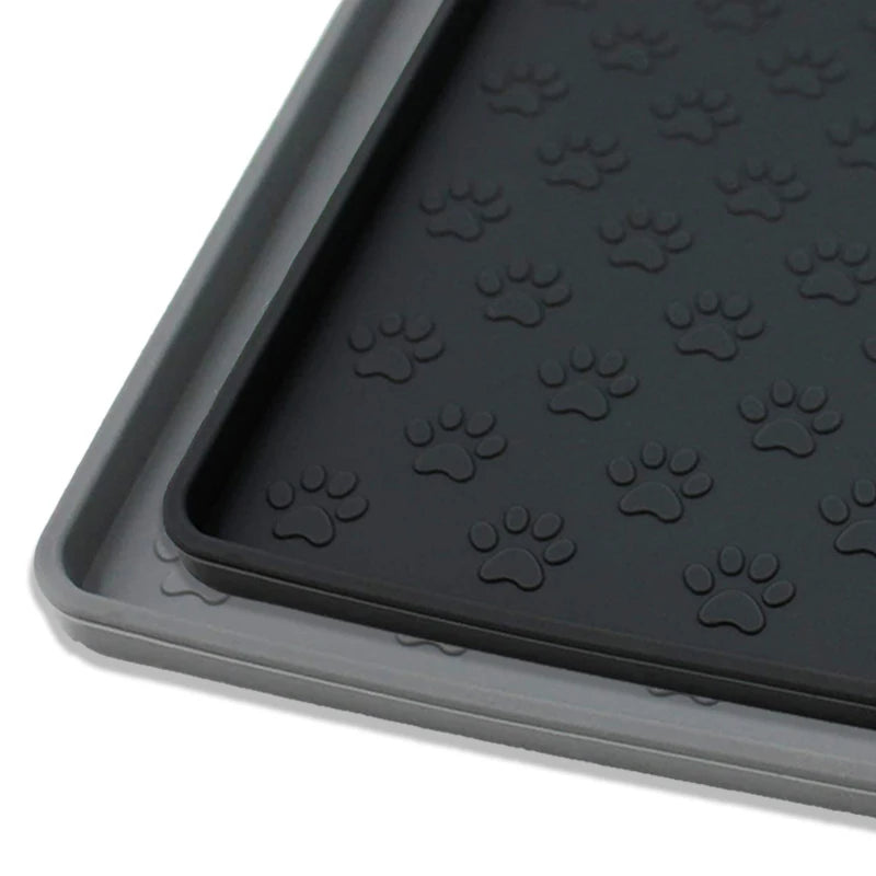 Pet Food Mat Waterproof silicone mat for dog and cat bowls