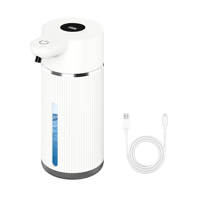 420ML Automatic Foaming Soap Dispenser – Automatic soap dispenser, USB rechargeable