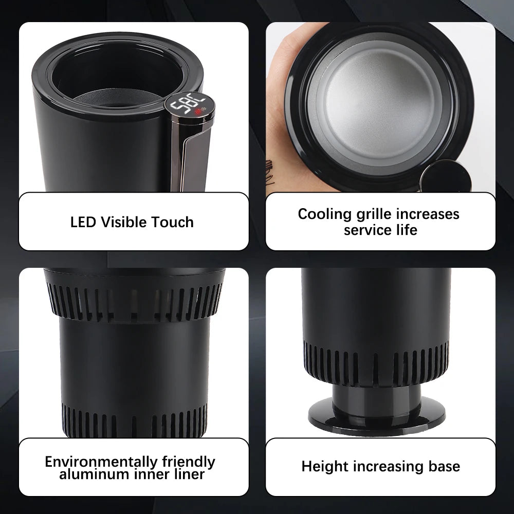 Car Cooling Heating Cup Holder – Car cup holder with cooling and heating