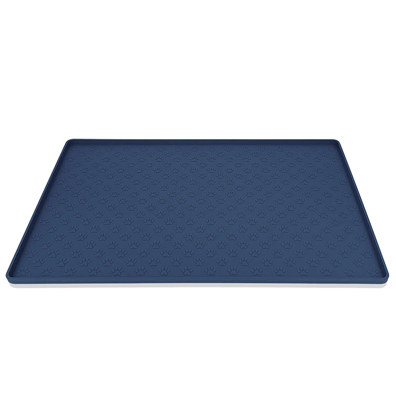 Pet Food Mat Waterproof silicone mat for dog and cat bowls