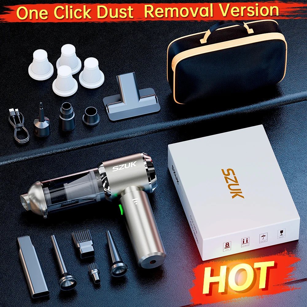 Mini Wireless Vacuum – Portable vacuum for cars and small spaces