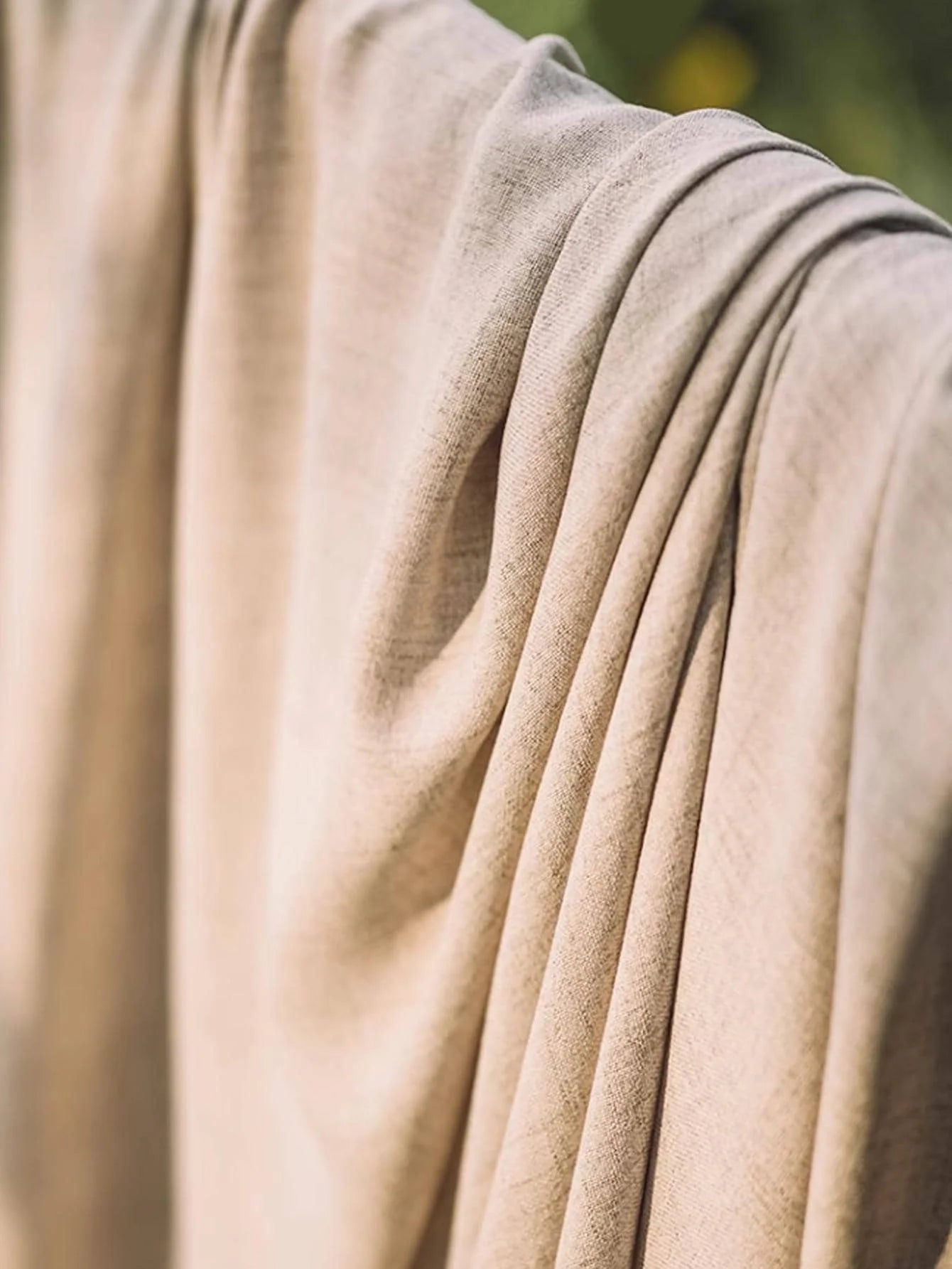 Japanese Linen Curtains Semi-blackout cotton-linen curtains