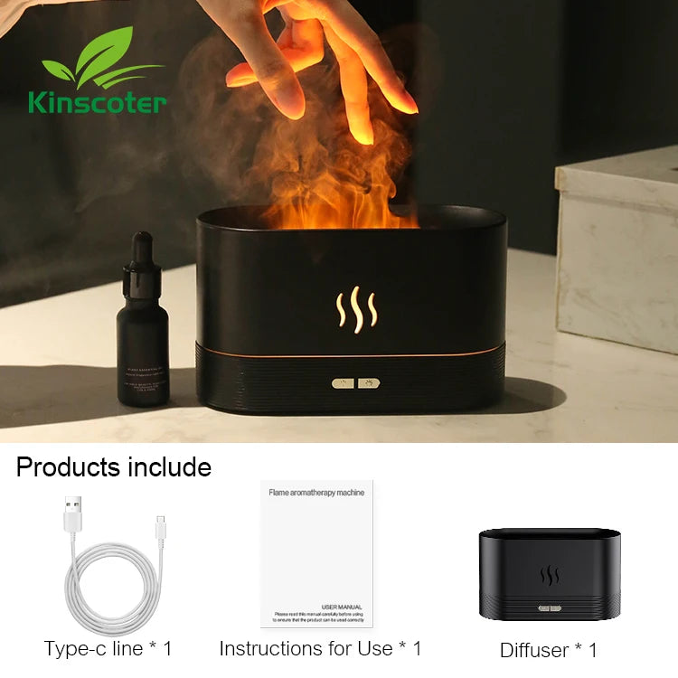 Kinscoter Aroma Diffuser – Aroma diffuser with LED lights