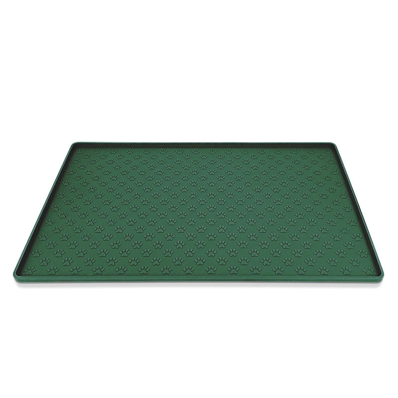 Pet Food Mat Waterproof silicone mat for dog and cat bowls