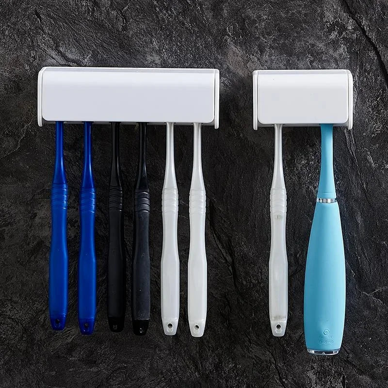 Bathroom Toothbrush Holder Wall Mounted – Wall-mounted toothbrush holder