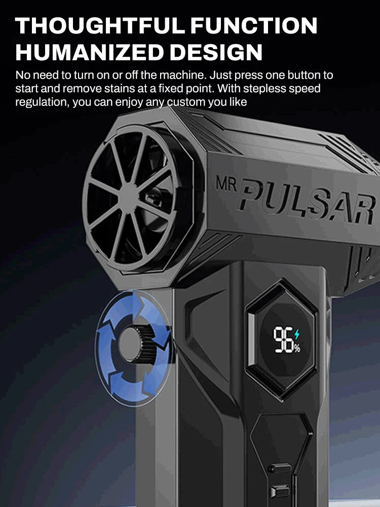 X11 Jet Blower – Portable fan and vacuum with 10,000mAh battery