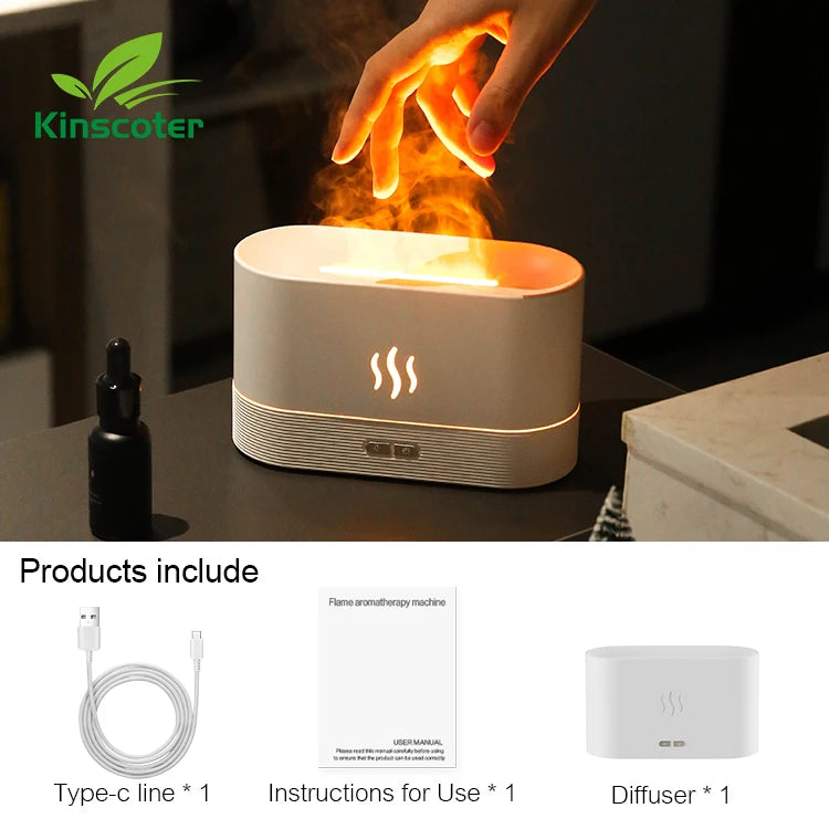Kinscoter Aroma Diffuser – Aroma diffuser with LED lights