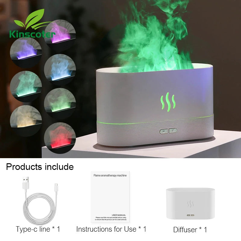 Kinscoter Aroma Diffuser – Aroma diffuser with LED lights