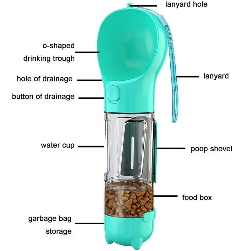 Portable Dog Water Bottle – Dog water bottle with bowls and dispenser